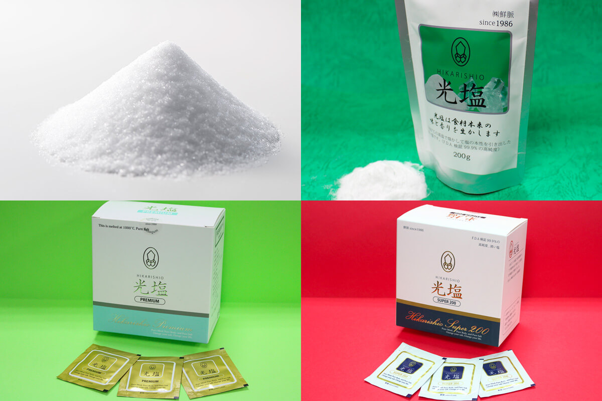 純粋な無添加塩を、
全国各地にお届け。